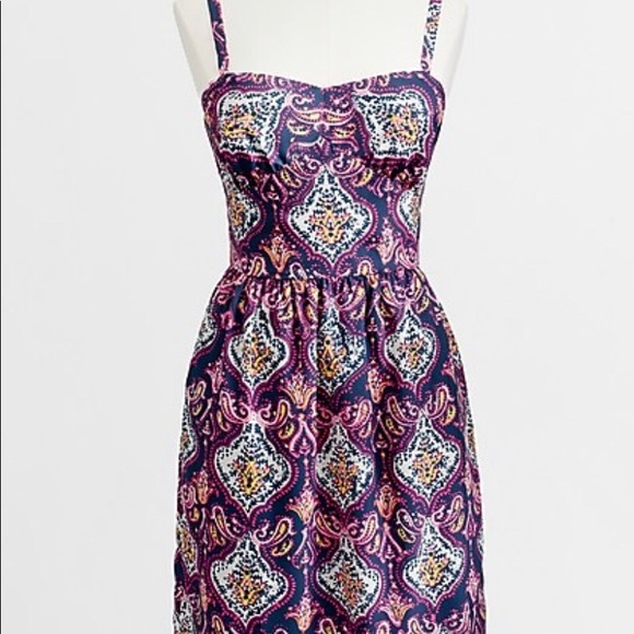 J Crew medallion Tank Dress - Picture 5 of 7